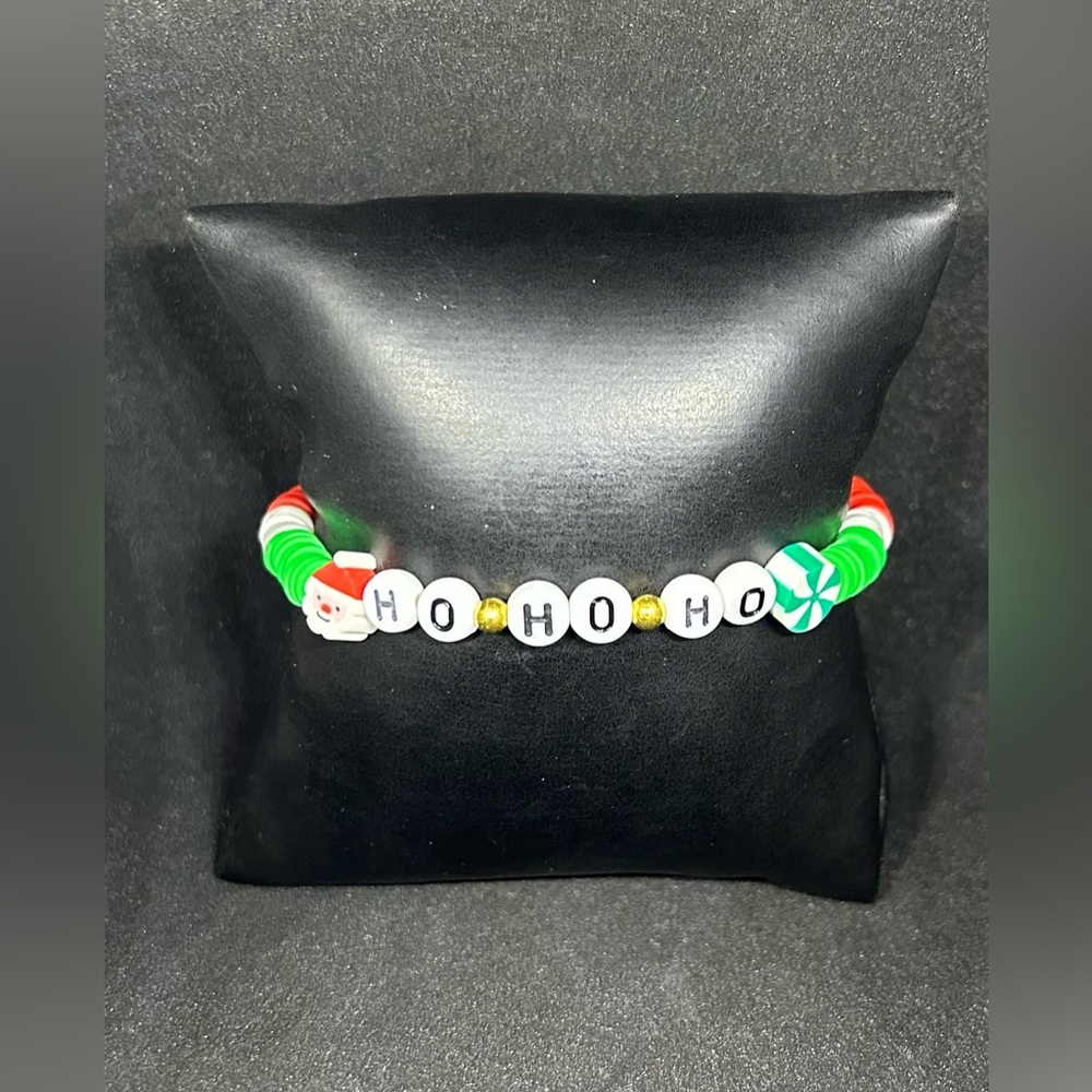 Ho Ho Ho (Christmas) Heishi Bracelet